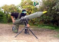 Intelejen Israel: Rudal Hamas Ancaman Tahun 2008