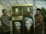 Lukisan Tokoh Pendiri NU-Muhammadiyah, Eratkan Ukhuwah Dua Ormas