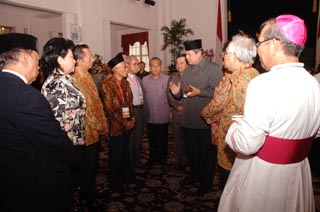 Presiden RI Minta Pemuka Agama Ciptakan Perdamaian