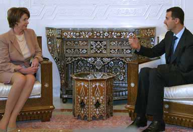 Kunjungan Ketua DPR AS ke Suriah Bikin Kesal Presiden Bush