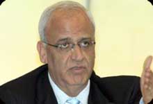Erekat: Palestina Tidak Akan Pernah Akui Negara Israel