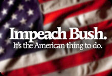 Senator dari Partai Demokrat Usulkan Impeachment terhadap Bush