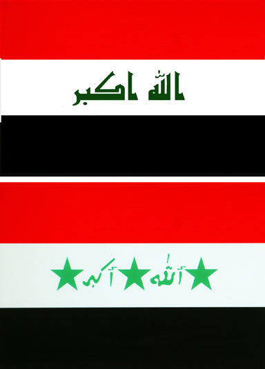 Warga Irak Tolak Bendera Baru, Tetap Kibarkan Bendera Lama