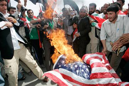 AS dan George W. Bush, Makin Tak Populer di Negara-Negara Arab