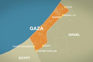 Bom Mobil Guncang Perbatasan Ghaza-Israel