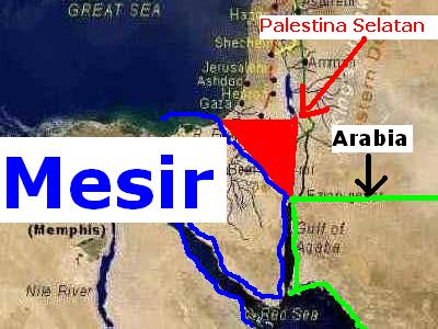Peta-Peta di Mesir Tak Cantumkan Wilayah Bernama Israel