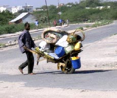 Gelombang Pengungsi Terbesar Terjadi di Mogadishu