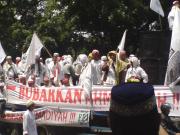 MIlad ke-10 FPI, Tuntut Bubarkan Ahmadiyah dan Bebaskan Habib Rizieq