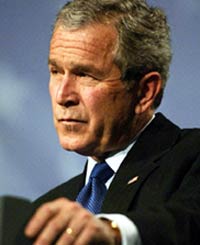 Bush: AS Akan Lindungi Israel dengan Kekuatan Militer dari Serangan Iran