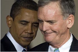 Obama Ditinggalkan Judd Gregg