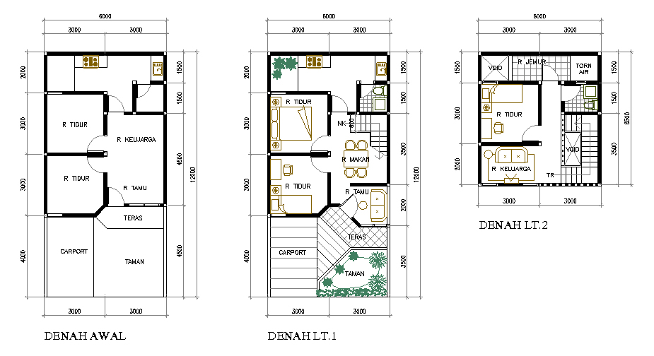 Rumah Kecil Privasi Terjaga