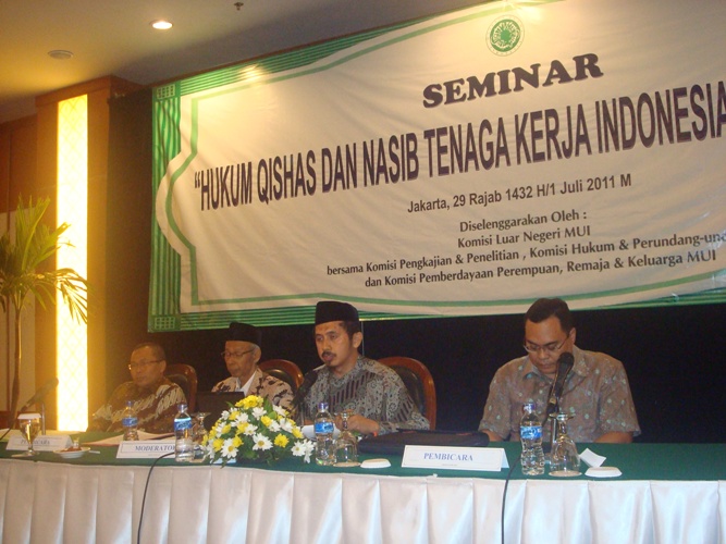 Seminar Hukum Qishas dan Nasib Tenaga Kerja Indonesia