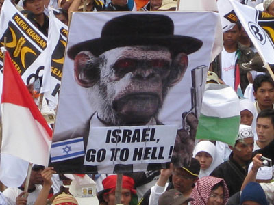 Israel Memang Keturunan Monyet