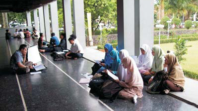 ilustrasi: Kajian keislaman di masjid kampus sering dituduh sebagai kajian NII