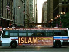 17 Warga Chicago Masuk Islam Setelah Lihat Iklan di Bus
