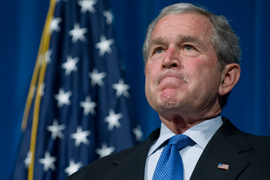 Bush Serukan Tekanan Lebih Besar ke Jalur Gaza