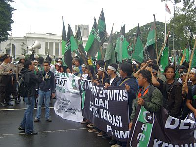 HMI : Tolak Capres/Cawapres Antek Asing