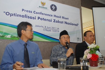 Hasil Riset BAZNAS Potensi Zakat Rumah Tangga