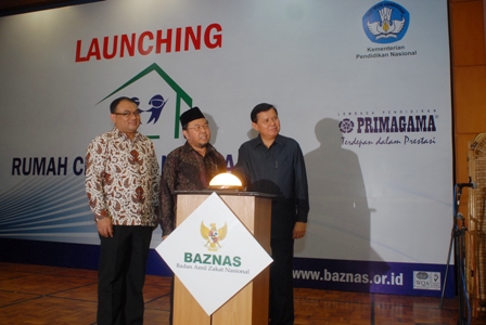 BAZNAS Luncurkan Program Rumah Cerdas Anak Bangsa dan Portal Beasiswa