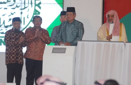 Peresmian Sarana dan Prasarana DDII oleh SBY