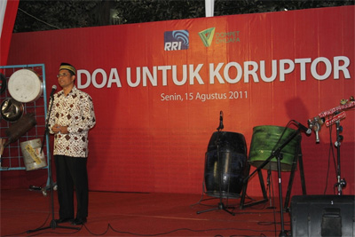 Dompet Dhuafa Gelar Acara "Doa untuk Koruptor"