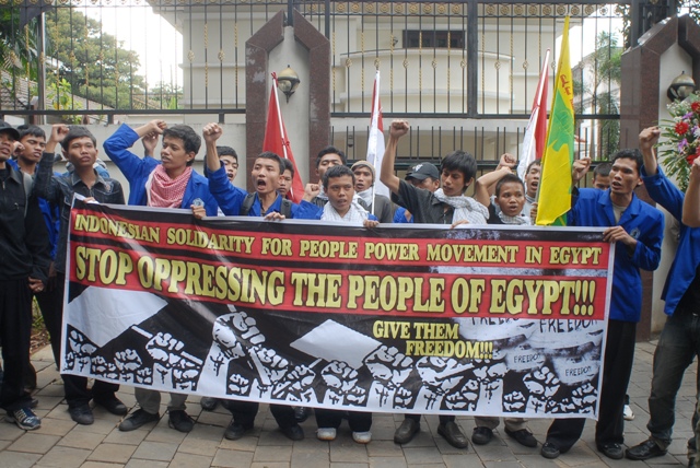 Dukungan Untuk Rakyat Mesir