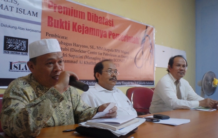 Halaqoh Tokoh dan Jurnalis Tentang BBM