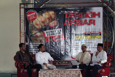 Tabligh Akbar dan Sosialisasi Pembangunan Rumah Sakit Indonesia di Gaza