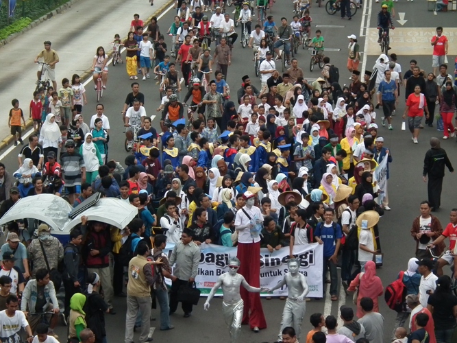 Dukungan Perbaikan Kualitas Pendidikan Dengan Karnaval
