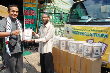 Wakaf Alquran KISPA untuk Dakwah Papua