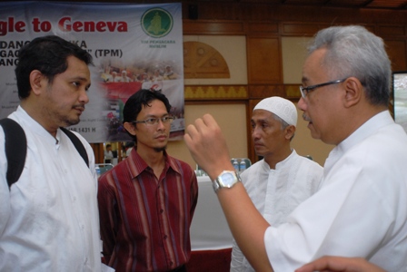 Sidang Terbuka TPM dengan Relawan MER-C