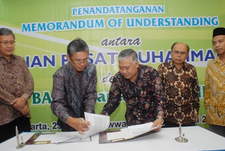 MoU Bank Syariah Bukopin-PP Muhammadiyah