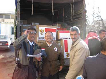 Laporan Bulan Sabit Merah Ke Gaza