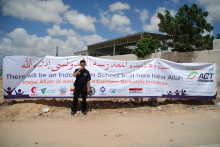 ACT Bangun Sekolah Indonesia di Gaza