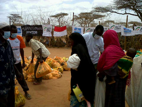 Tim ACT Dirikan Basecamp di Garissa