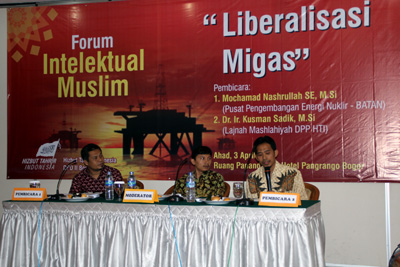 Forum Intelektual Muslim: Tolak Liberalisasi Migas