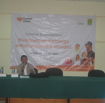 Rumah Zakat Gelar Seminar Entrepreneur
