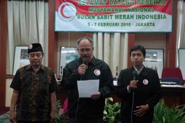 Pemerintah RI Mendukung Relawan &amp; Aktifitas Bulan Sabit Merah Indonesia