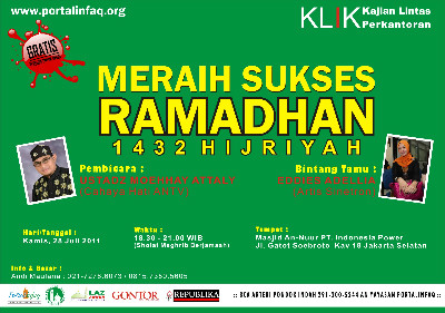 KLIK Juli 2011; Meraih Sukses Ramadhan 1432 H