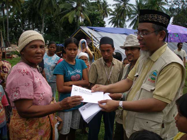 Kispa Salurkan Dana Gempa Ke Sumbar