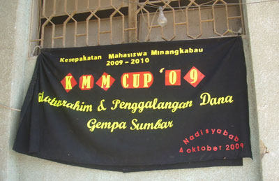 KMM Cup dan Bazar dalam Rangka Penggalangan Dana untuk Korban Gempa