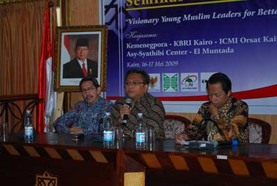 Kemenegpora adakan Workshop untuk Mahasiswa Indonesia di Mesir
