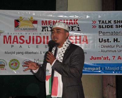 Talk Show Masjidil Aqsha Pusat Al-Quds Indonesia (PALQI)