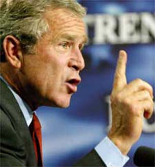 Bush : Menunggu Perintah Tuhan?