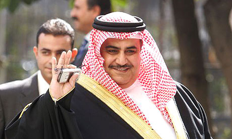 Menlu Bahrain, Syaikh Khalid bin Hamad Al-Khalifa 