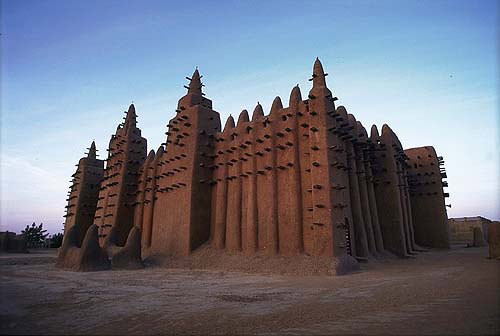 Ilustrasi: Masjid di Timbuktu Mali