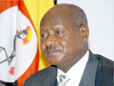 Presiden Uganda Yoweri Museveni
