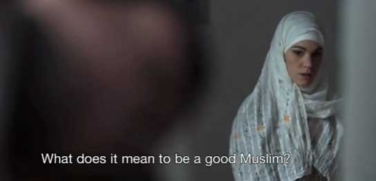 Salah satu adegan dalam film Shahada