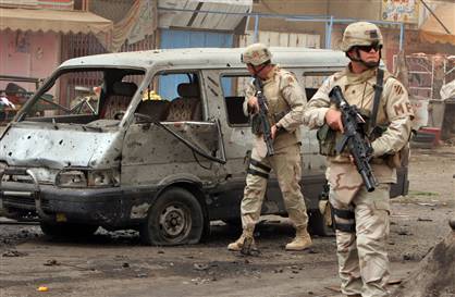 Ilustrasi: Pasukan AS di Irak