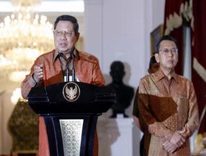 Presiden Umumkan Kabinet Indonesia Bersatu ke-2